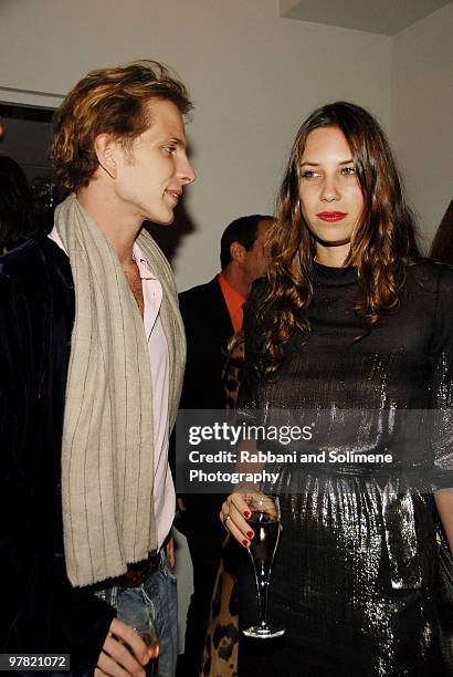 Andrea Casiraghi and Tatiana Santo Domingo