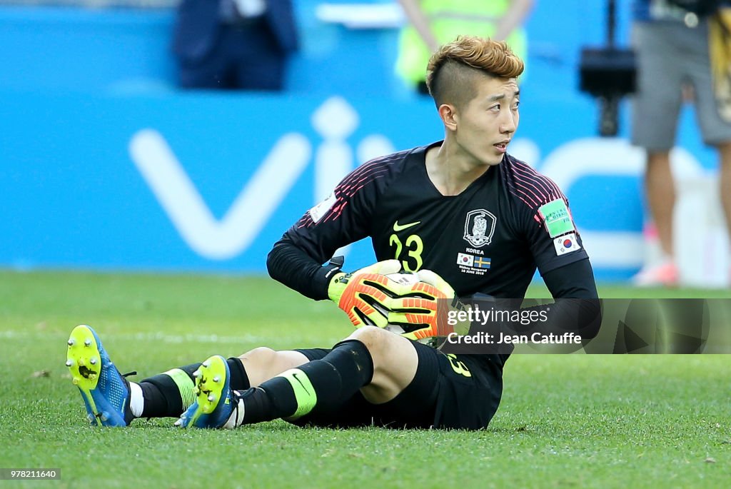 Sweden v Korea Republic: Group F - 2018 FIFA World Cup Russia