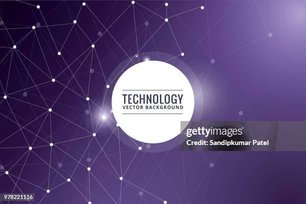 Purple Computer Engineering Background 172 Purple Background Industrial High Res Illustrations - Getty Images