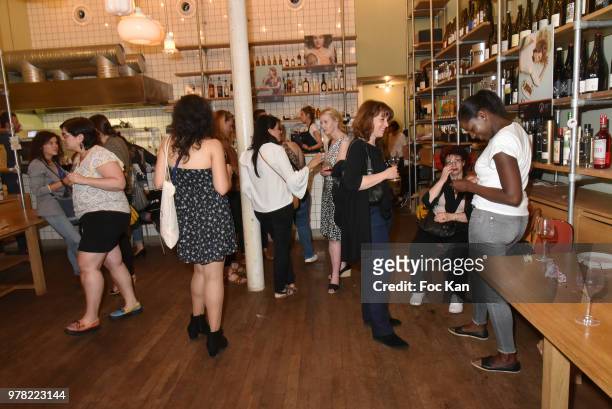 General view of atmosphere during the "Filles A Cotelettes" Party Hosted by Grand Seigneur Magazine at Grocery/Bar Bel Ordinaire on June 18, 2018 in...