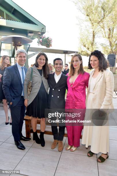 Michael Govan, Katharine Ross, Imran Amed, Liz Goldwyn and Lauren Sherman attend the BoF West Summit at Westfield Century City on June 18, 2018 in...