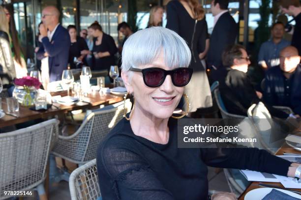 Maye Musk attends the BoF West Summit at Westfield Century City on June 18, 2018 in Century City, California.