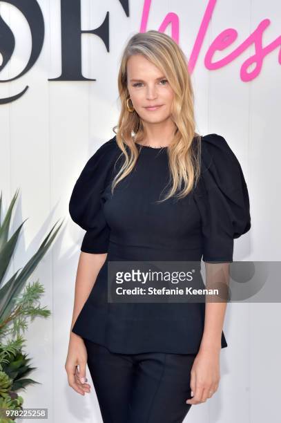 Kelly Sawyer Patricof attends the BoF West Summit at Westfield Century City on June 18, 2018 in Century City, California.