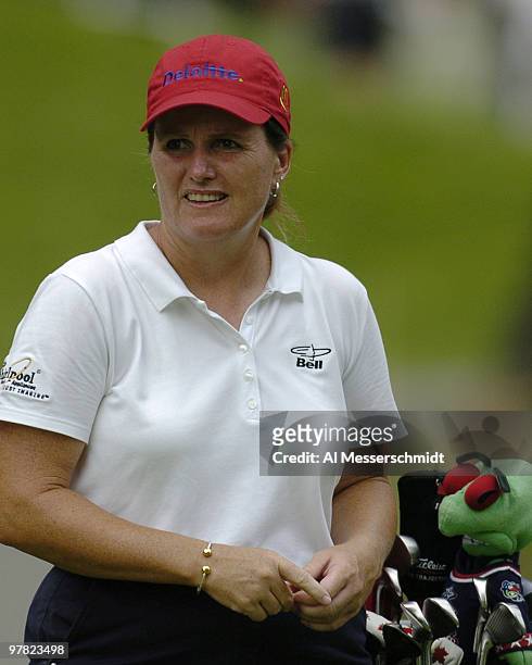 Lorie Kane competes in first-round play in the 2004 McDonald's LPGA Championship at DuPont Country Club, Wilmington, Delaware, June 10, 2004.