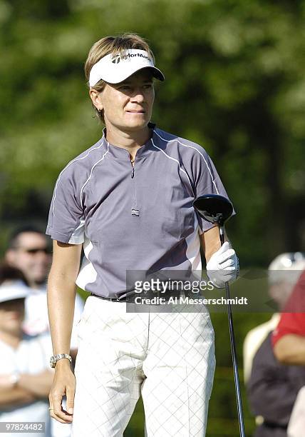 Catriona Matthew competes in the third-round of the 2004 McDonald's LPGA Championship at DuPont Country Club, Wilmington, Delaware, June 13, 2004.
