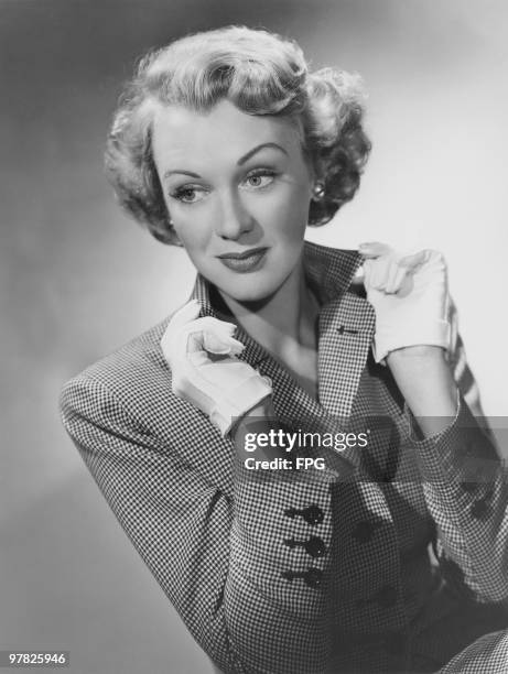 American actress Eve Arden , circa 1945.