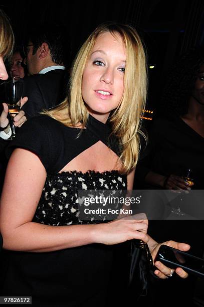 Ludivine Sagnier attends the Nosylis Luxury Travel Agency Launch Party at LÕArc Club on February 4, 2010 in Paris, France.