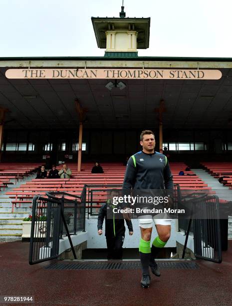 Sydney , Australia - 18 June 2018; CJ Stander arrives for Ireland rugby squad training at North Sydney Oval in Sydney, Australia.