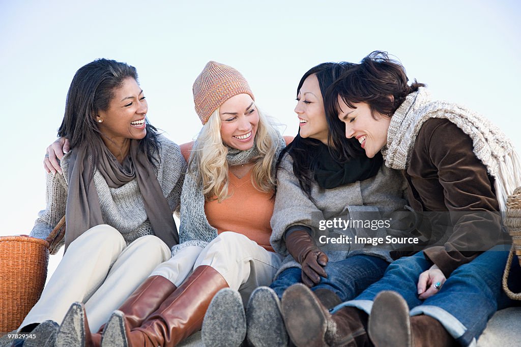 Four female friends