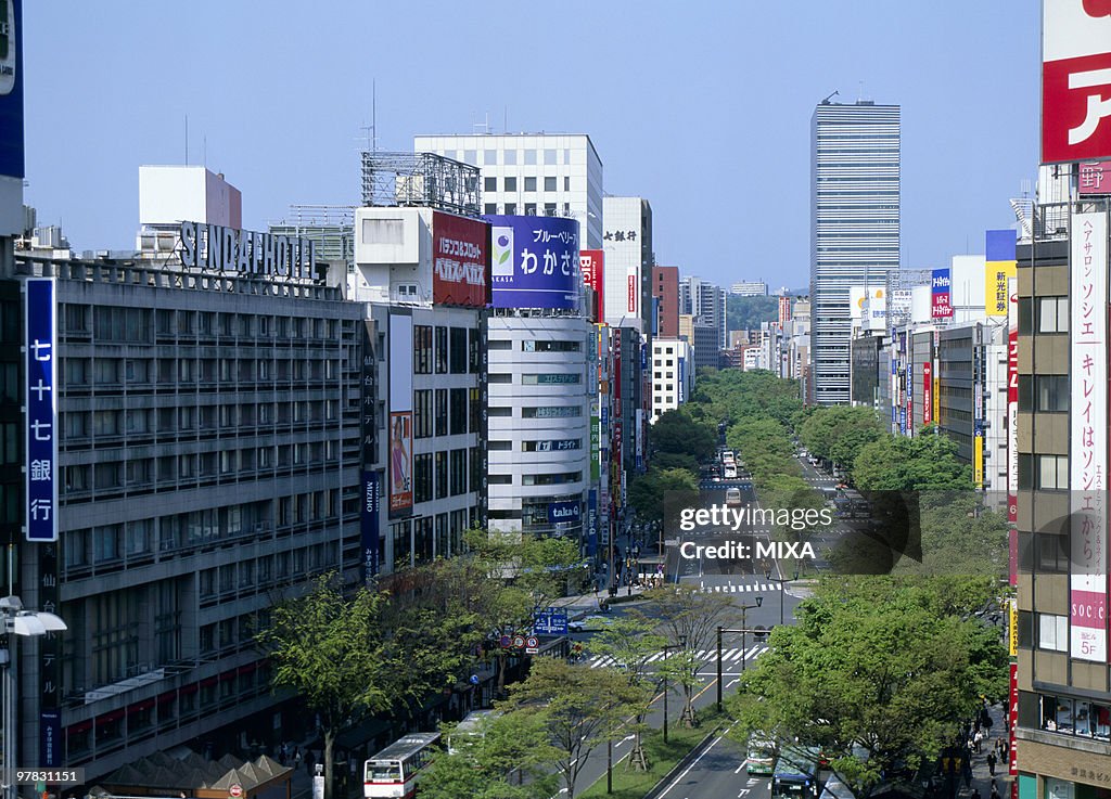 Aoba Street, Sendai, Miyagi, Japan