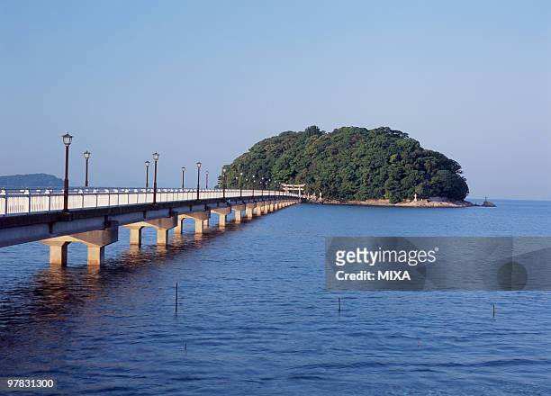 takeshima island, gamagori, aichi, japan - aichi - fotografias e filmes do acervo