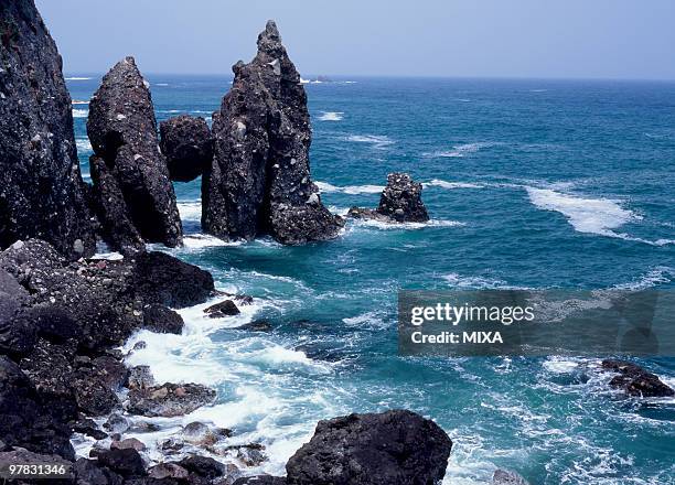 hasakari iwa, toyooka, hyogo, japan - prefettura di hyogo foto e immagini stock