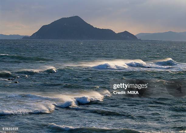 kamishima island and sea, tahara, aichi, japan - atsumi stock pictures, royalty-free photos & images