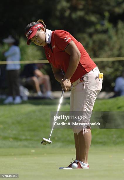 Jee Young Lee at Columbia-Edgewater Country Club during the final round of the Safeway Classic August 20, 2006 in Portland.