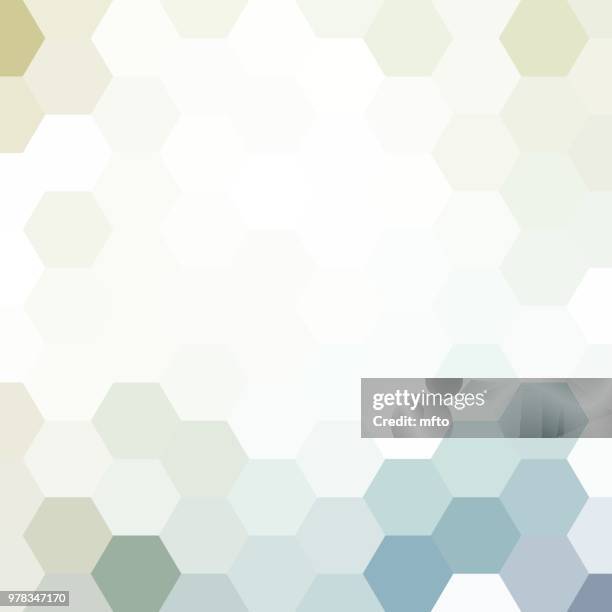 abstract background - hexagon pattern stock illustrations
