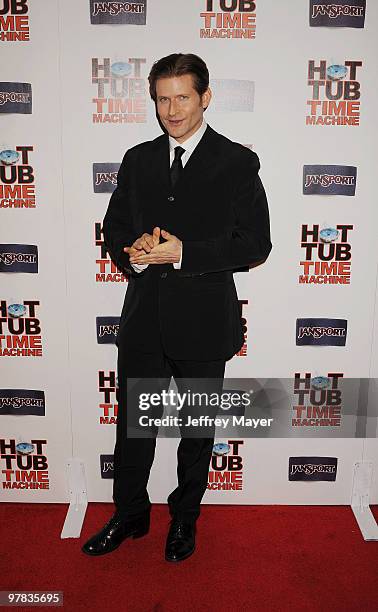 Actor Crispin Glover arrives at the "Hot Tub Time Machine" Los Angeles Premiere After Party at Cabana Club on March 17, 2010 in Hollywood, California.