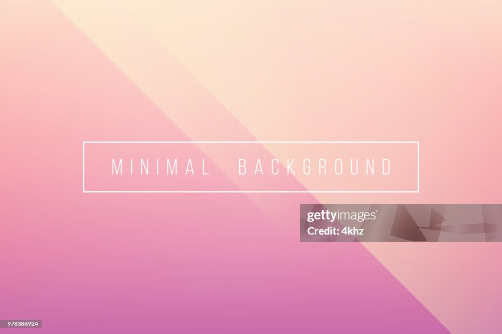 Base minimale rose élégant Lineer abstraite Crease Pattern Vector Background