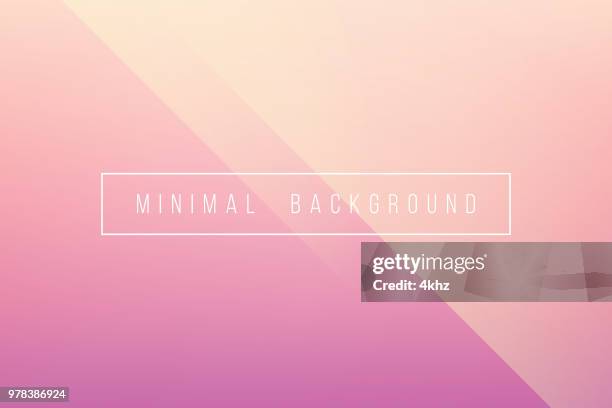 stockillustraties, clipart, cartoons en iconen met basic roze minimale elegante abstracte lineer plooi patroon vector achtergrond - eenvoud