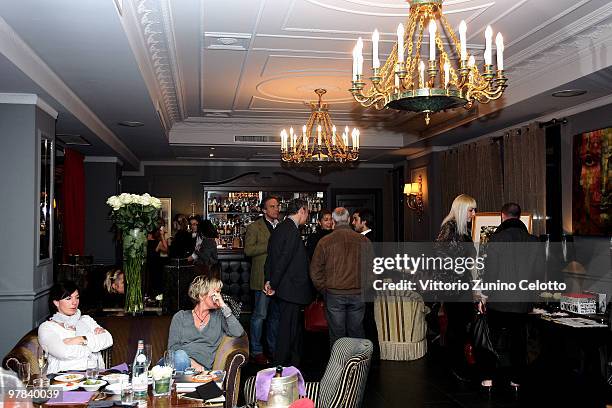 Atmosphere during the Vivienne Westwood Charity Cocktail 'Fashion For Relief' held at Hotel Baglioni on March 18, 2010 in Milan, Italy.