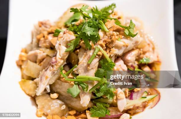 traditional chinese, taiwanese food, cuisine, chicken in sichuan chilli sauce - kung pao stock pictures, royalty-free photos & images