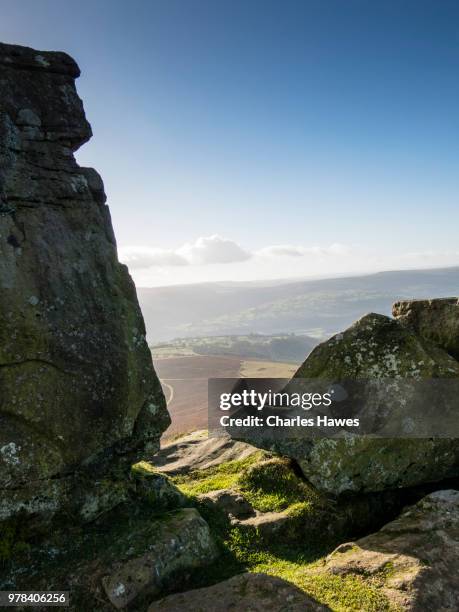 sugarloaf mountain. image from the brecon beacons national park, south wales, uk - brecon beacons national park wales uk photos et images de collection