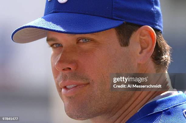 Kansas City Royals second baseman Mark Grudzielanek against the New York Yankees April 12, 2006 in New York. The Yankes defeated the Royals 12 - 5.