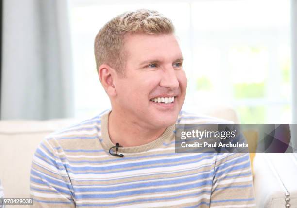 Reality TV Personality Todd Chrisley visit Hallmark's "Home & Family" at Universal Studios Hollywood on June 18, 2018 in Universal City, California.