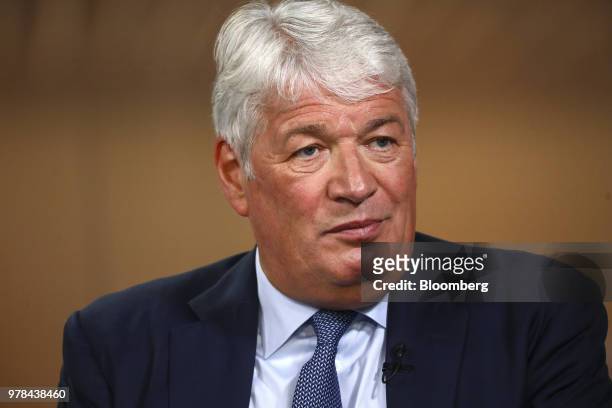 Geoff Drabble, chief executive officer of Ashtead Group Plc, speaks during a Bloomberg Television interview in London, U.K., on Tuesday, June 19,...