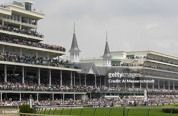 The famed spires at at Churchill Downs on Kentucky Derby Day May 5, 2007 in Louisville.