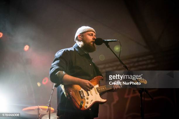 Tom Walker performing live at Pinkpop Festival 2018 in Landgraaf Netherlands, on June 17, 2018.