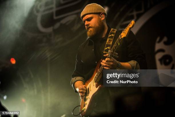 Tom Walker performing live at Pinkpop Festival 2018 in Landgraaf Netherlands, on June 17, 2018.