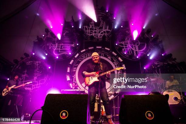 Tom Walker performing live at Pinkpop Festival 2018 in Landgraaf Netherlands, on June 17, 2018.