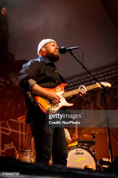 Tom Walker performing live at Pinkpop Festival 2018 in Landgraaf Netherlands, on June 17, 2018.
