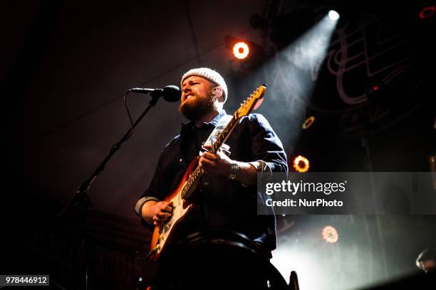 Tom Walker performing live at Pinkpop Festival 2018 in Landgraaf Netherlands, on June 17, 2018.