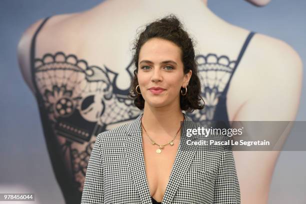 Jessica Brown Findlay of the serie "Harlots" attends a photocall during the 58th Monte Carlo TV Festival on June 19, 2018 in Monte-Carlo, Monaco.