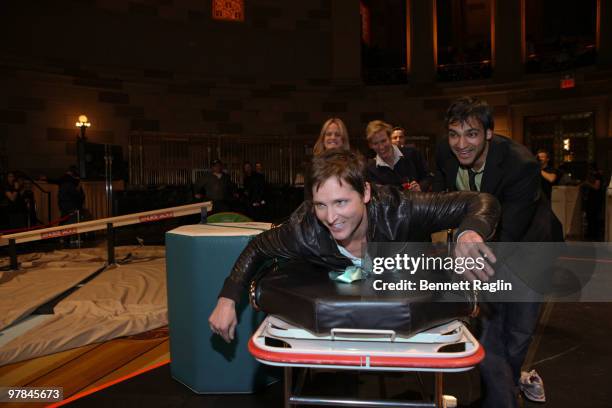 Actor Peter Facinelli attends the Nurse Jackie RX Games at Gotham Hall on March 18, 2010 in New York City.