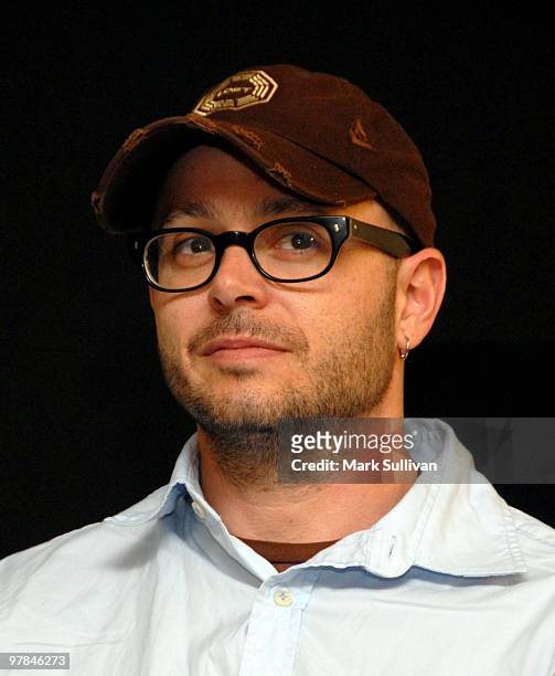 Co-creator Damon Lindelof attends the Lost "Meet the Creator" event at Apple Store Third Street Promenade on March 18, 2010 in Santa Monica,...