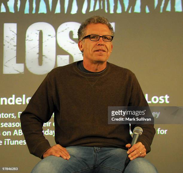 Co-creator Carlton Cuse attends the Lost "Meet the Creator" event at Apple Store Third Street Promenade on March 18, 2010 in Santa Monica, California.