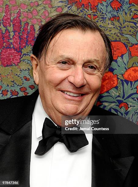 Actor Barry Humphries attends the opening night party for "All About Me" on Broadway at Brasserie 8 1/2 on March 18, 2010 in New York City.