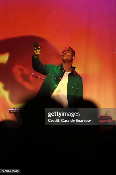 Arin Ray Performs In Concert at Music Hall of Williamsburg on June 18, 2018 in New York City.