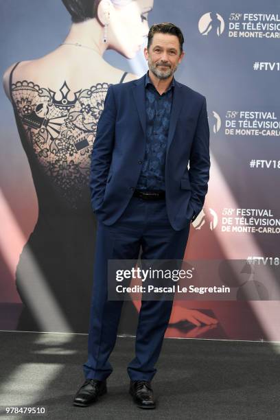 Billy Campbell of the serie "Cardinal" attends a photocall during the 58th Monte Carlo TV Festival on June 19, 2018 in Monte-Carlo, Monaco.