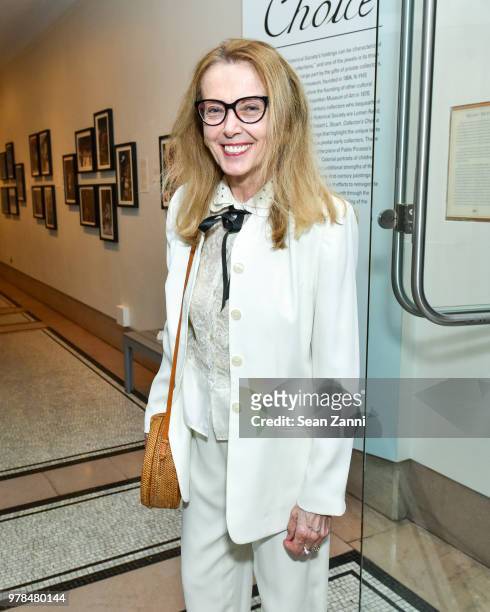 Carol Dietz attends the Opening Reception For "Celebrating Bill Cunningham" at New-York Historical Society on June 18, 2018 in New York City.