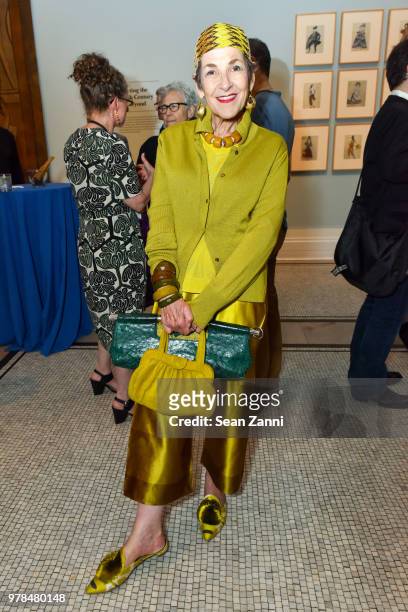 Tziporah Salamon attends the Opening Reception For "Celebrating Bill Cunningham" at New-York Historical Society on June 18, 2018 in New York City.