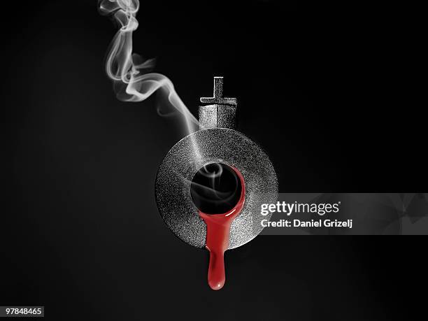 gunbarell - gun barrel stock pictures, royalty-free photos & images