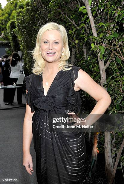 Actress/Writer/Comedian and Host Amy Poehler attends the Worldwide Orphans Foundation 5th California Benefit Reception at the Viceroy Hotel on March...