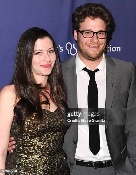 Seth Rogen attends the 18th Annual "A Night At Sardi's" Fundraiser And Awards Dinner at The Beverly Hilton hotel on March 18, 2010 in Beverly Hills,...