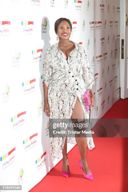 Motsi Mabuse during the Ernsting's Family Fashion event on June 18, 2018 in Hamburg, Germany.