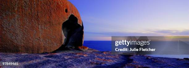 remarkable rocks kangaroo island  - insel kangaroo island stock-fotos und bilder