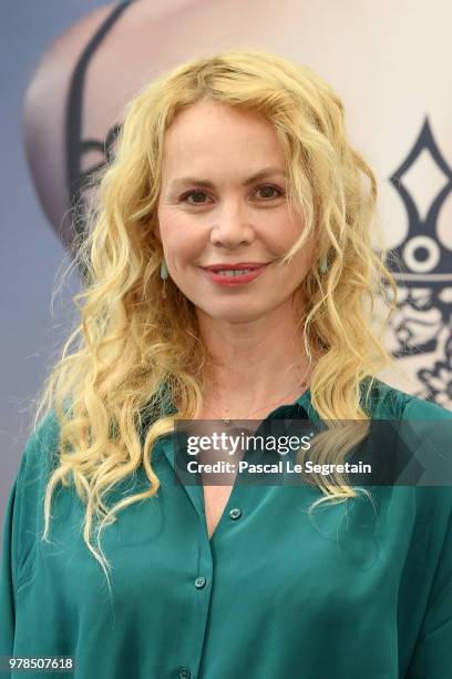 Carole Richert of the serie "Clem" attends a photocall during the 58th Monte Carlo TV Festival on June 19, 2018 in Monte-Carlo, Monaco.