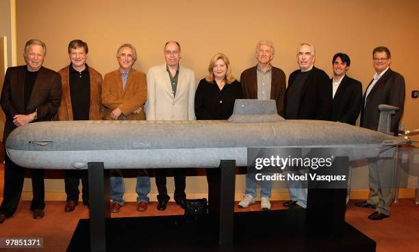 John McTiernan , George Waters , Cecelia Hall , Dennis Virkler , Eric Lichtenfeld and Barry Weiss attend the Academy's Science & Technology Council...